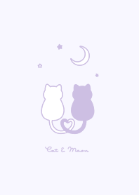 貓與月亮 / lavender