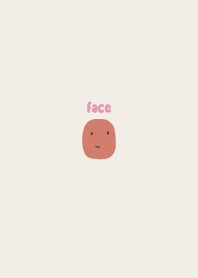Face on finger 18