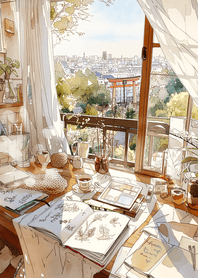 Purple Sunny Atelier Creative Time