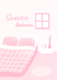 Kamar Tidur Sayang (Merah Muda)