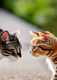 Cats run wild #CYUaT025.