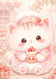 ★黃色★ 蛋糕小貓