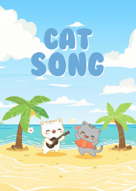 the cat couple and the beach_5