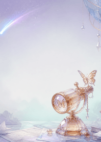 琥珀玻璃彗星紙觀測室