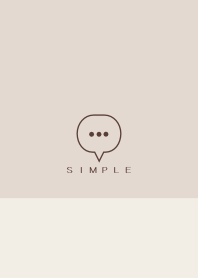 SIMPLE(beige brown)V.1632b