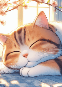 A Kitten's Peaceful Slumber