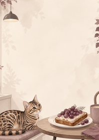 Mauve Bengal Grape Toast Study