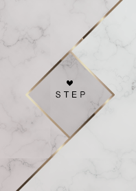 "STEP"Marble /pinkgray21_2