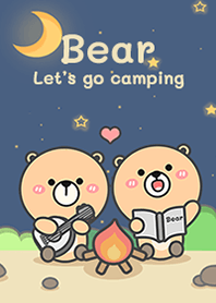 Bear Let's go to camping!