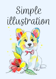 simple illustration14blue_JP