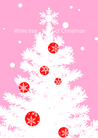 white tree of christmas