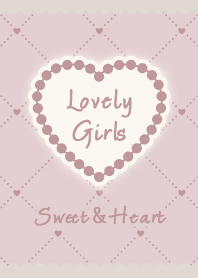 Heart&Girly / Pink&Beige