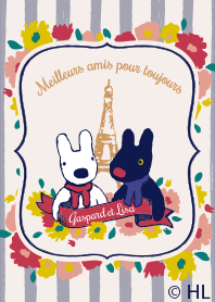 Gaspard Et Lisa Flower Line Theme Line Store