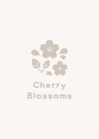 Cherry Blossoms2<Beige>