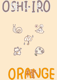 I found my OSHI-IRO , Orange-55