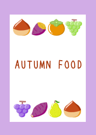 AUTUMN FOOD Theme-PURPLEj
