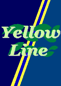 Color Wall Series "Yellow Line No.2"