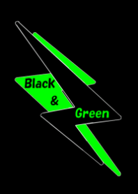 Black and green