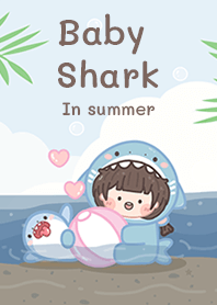 Baby shark in summer!