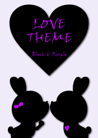 LOVE THEME Purple & Black.