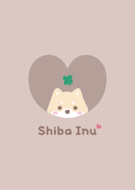 Shiba Inu2 Clover - brown