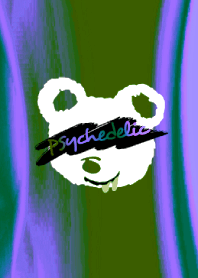 psychedelic bear THEME 236