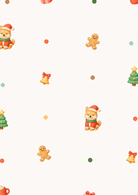 Cute Christmas Shiba 2 (Pp)