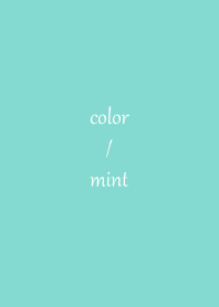 Simple Color : Mint (J)
