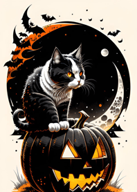 halloween cat 2dE8D1