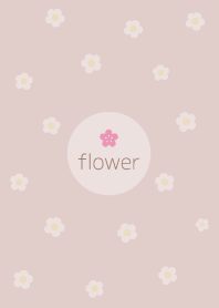 flower <Cherry blossoms> brown.