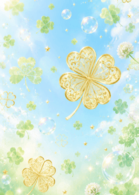 Lucky Golden Clover 005