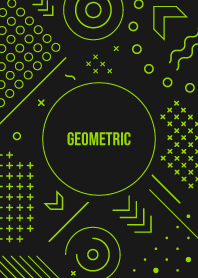 Geometric Black 27