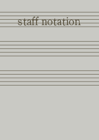 staff notation1 Pearl gray