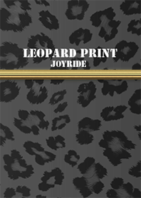 Black Purple Leopard Print