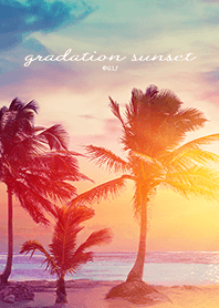 gradation sunset