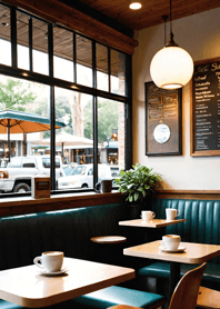 Cozy Coffee shop EC7E5D