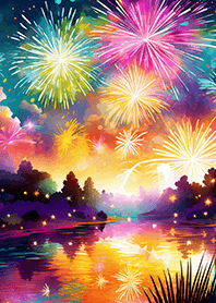 Beautiful Fireworks Theme#856