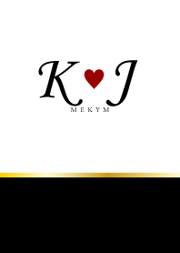 Initial K&J -LOVE-