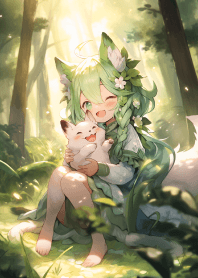 かわいいキツネの女の子リロ・リニー 4