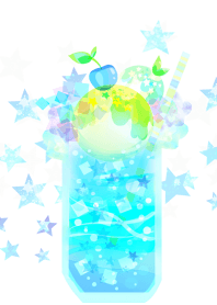 アクアカラートロピカルドリンク#fresh