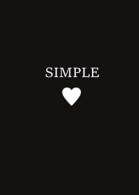 SIMPLE HEART :black