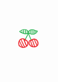(cherry theme  (white) )