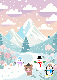 可愛い北欧風着せかえ(Winter-30)