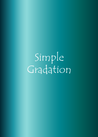 Simple Gradation -GlossyBlueGreen 3-