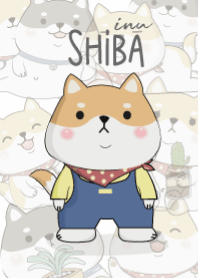 Shiba Dog.