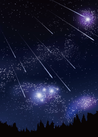 Wishing Meteor Shower_White