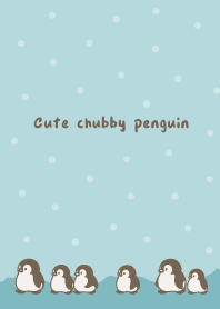 Cute chubby penguin11