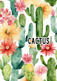 Cactus watercolor
