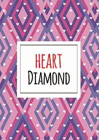 diamond 3 / purple (Heart)
