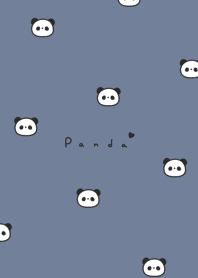 แพนด้า. gray blue